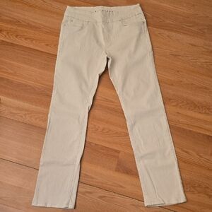 Women's Straight Leg Pants in Light Beige